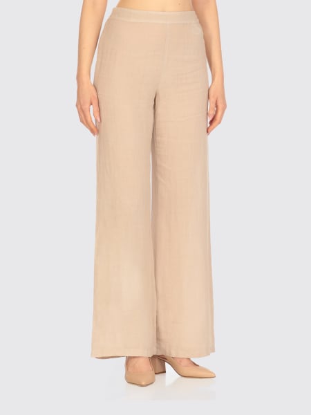 パンツ 120%LINO SS25 PANTALONE IN LINO (32ALIW2145 0000115000054) Women's Linen Pants SS25 – 120percento Lino USA