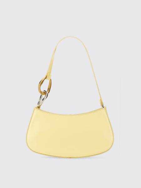 Borsa Ollie Staud in pelle spazzolata >