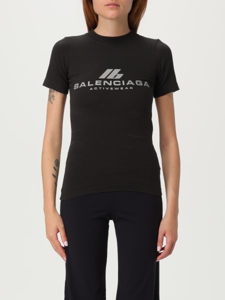 Balenciaga T-shirt for Women SS25 | GIGLIO.COM