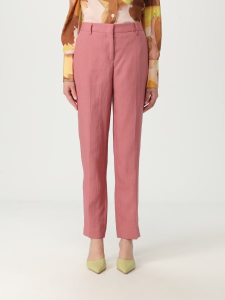 パンツ PAUL SMITH Woman Pants Pink W1R264TP01427 20A PAUL SMITH: Pants woman - Pink | Paul Smith pants