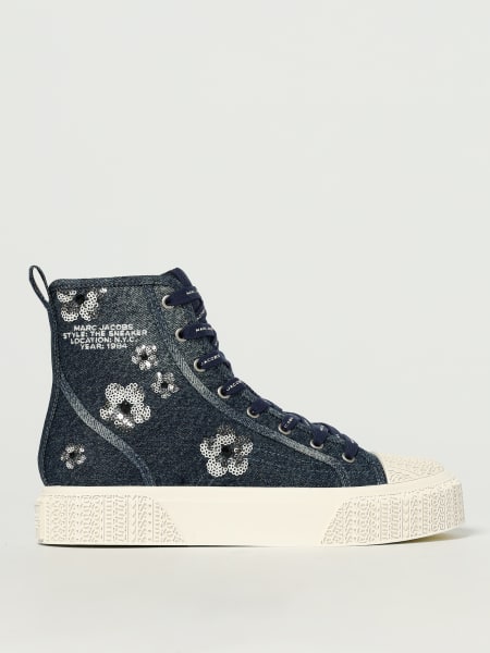 スニーカー MARC JACOBS Woman Sneakers Denim 2S5FSN001F19 488 MARC JACOBS: Sneakers woman - Denim | Marc Jacobs sneakers
