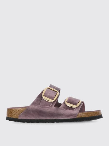Sandalo Arizona Big Buckle Birkenstock in pelle oliata
