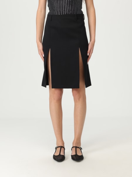 スカート THE ATTICO Woman Skirt Black 250WCS250W046 100 THE ATTICO: Skirt woman - Black | The Attico skirt