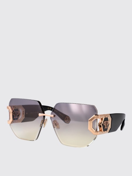 サングラス PHILIPP PLEIN Woman Sunglasses Green SPP133 ROSE PHILIPP PLEIN: Sunglasses woman - Green | Philipp Plein