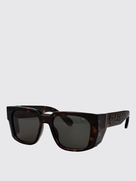 サングラス PHILIPP PLEIN Woman Sunglasses Brown SPP130M HAVANA Philipp Plein SPP130M Square Sunglasses | Fashion Eyewear US
