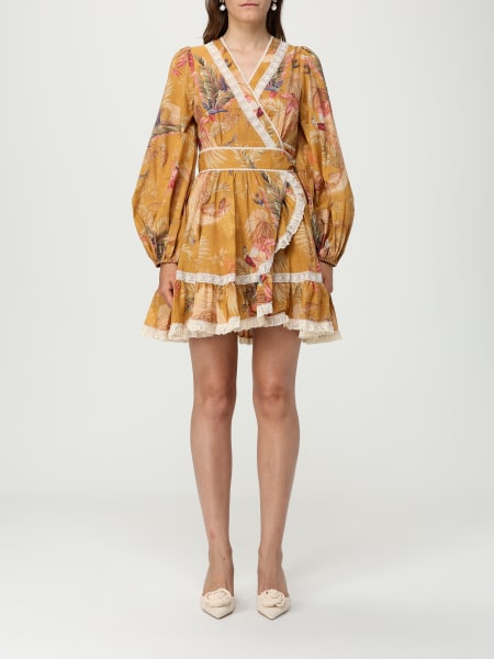 Abito Zimmermann in cotone con stampa floreale