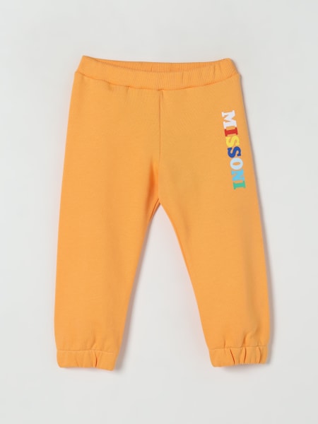 Missoni: Pantalone jogging in cotone con logo Missoni