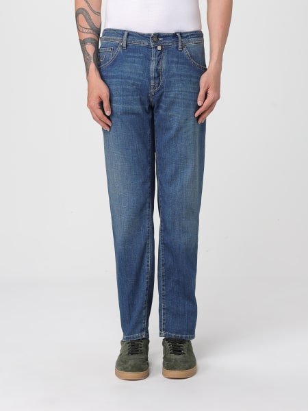 Jeans tapered con logo Jacob Cohen