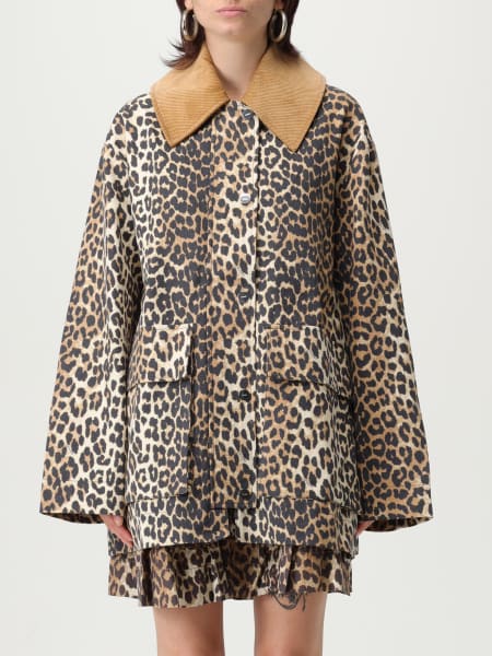 Coat woman Ganni