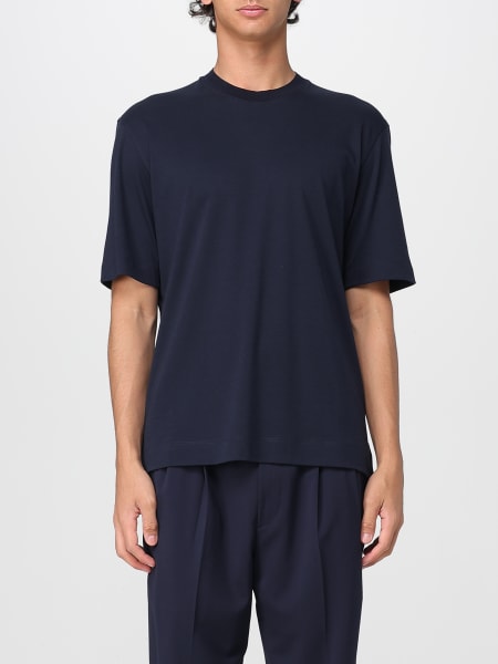 Tシャツ・カットソー ZEGNA FW25 WOOL SHIRT (UGV01A2 SOTM2290) Navy Blue High Performance™ Wool T-shirt | ZEGNA | Saudi Arabia