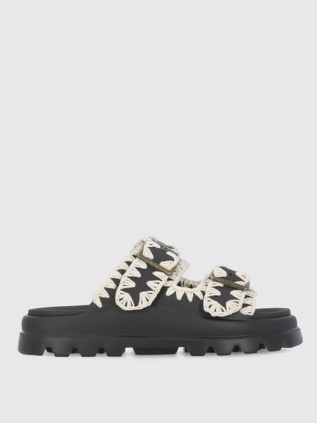 Flache sandalen damen Mou>