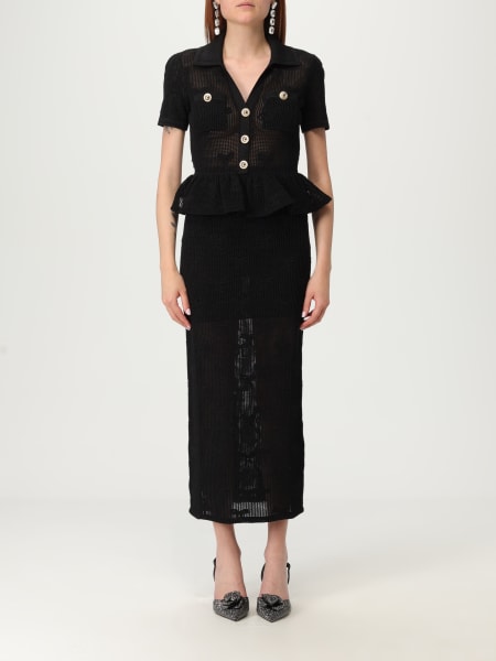 ワンピース SELF-PORTRAIT Woman Dress Black PF25047MB BLACK SELF-PORTRAIT: Dress woman - Black | Self-Portrait dress