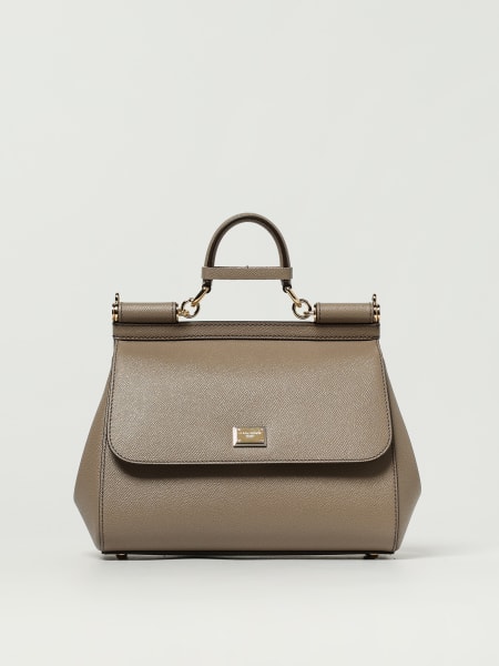Borsa Sicily Dolce & Gabbana in pelle a grana
