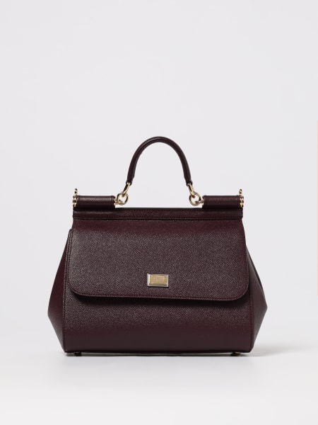 Borsa Sicily Dolce & Gabbana in pelle a grana
