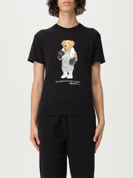 Tシャツ・カットソー Ralph Lauren FW25 ORSETTO CON CAPPOTTO (710974584 001) Polo Ralph Lauren t-shirt | Shop Polo Ralph Lauren t-shirt