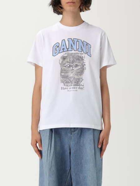 T-shirt damen Ganni