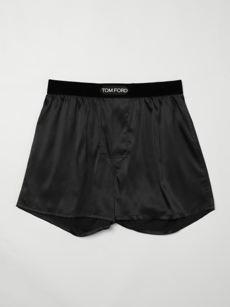 Boxer intimo in seta con logo Tom Ford