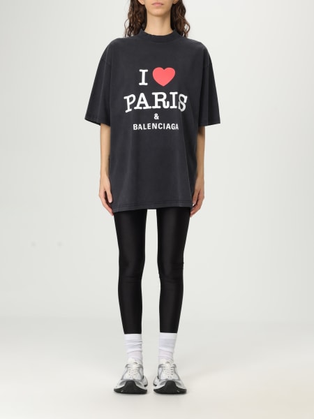 Balenciaga T-shirt for Women SS25 | GIGLIO.COM