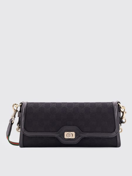 Borsa Luce Small Gucci in misto cotone e pelle