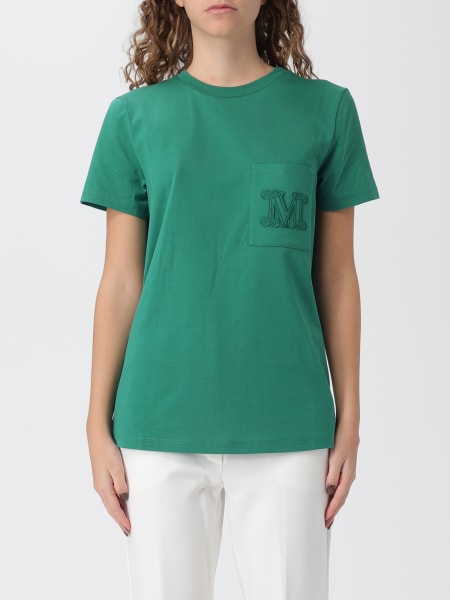 T-shirt in cotone con monogramma 's Max Mara
