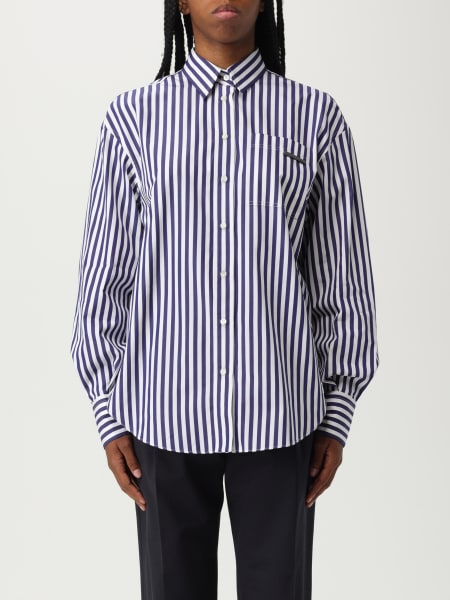 Camicia classico Brunello Cucinelli in cotone a righe