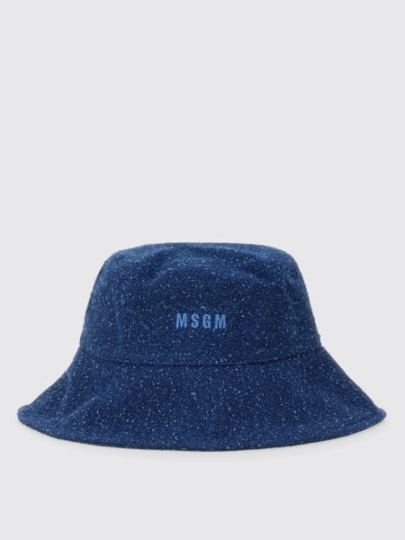 Cappello da pescatore in cotone MSGM>