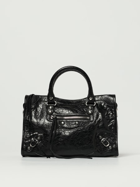 Borsa Le City Small Balenciaga in pelle Arena