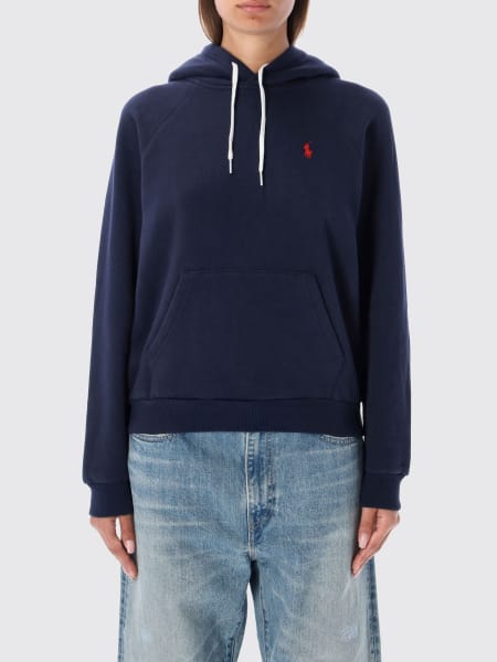 Felpa con cappuccio in misto cotone Polo Ralph Lauren
