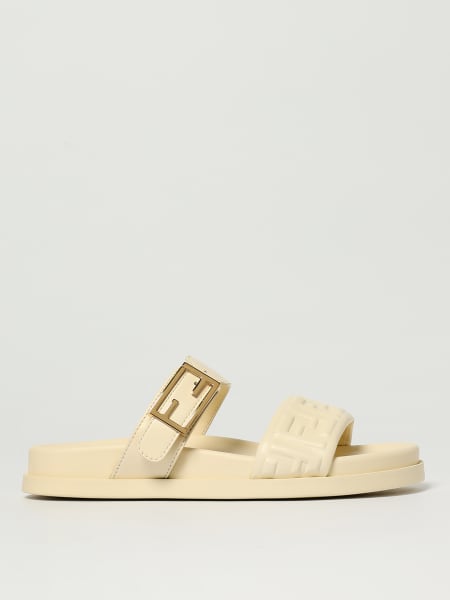 Sandalo Feel Fendi in pelle