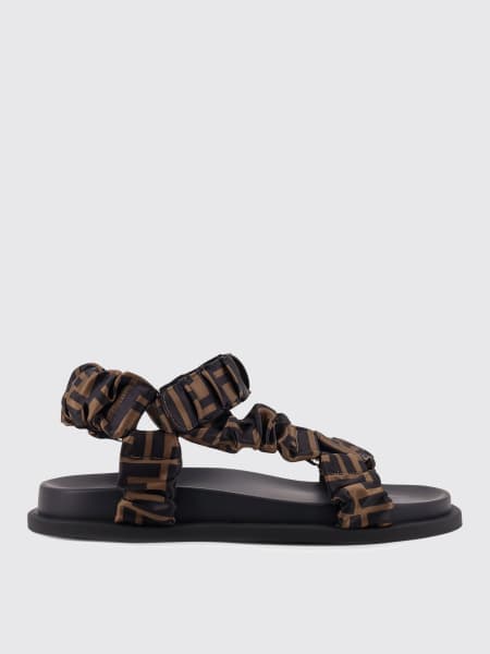 Flache sandalen damen Fendi