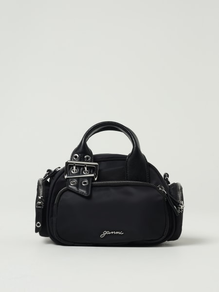 Borsa a mano Polochon Ganni in nylon