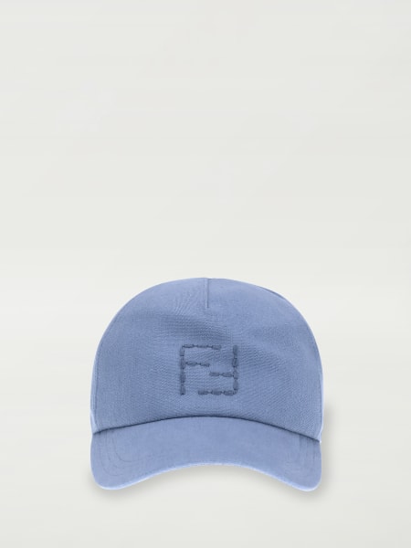 Cappello FF Fendi in canvas di cotone