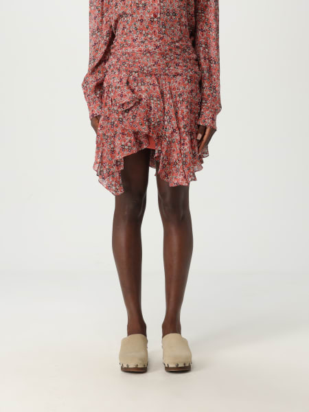 Gonna Isabel Marant Etoile in viscosa con stampa animalier