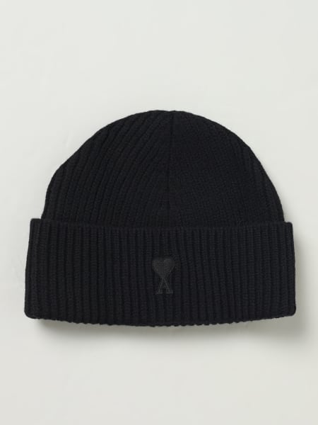 Cappello Ami De Coeur Ami Paris in lana a costine