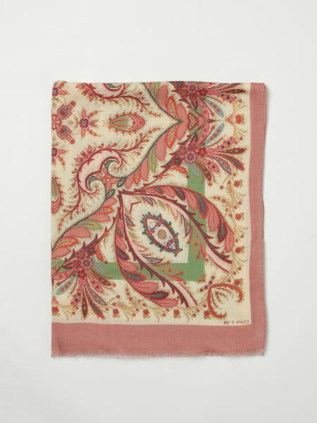 Sciarpa Etro in lana stampa paisley