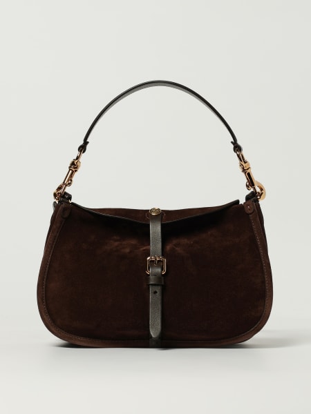 Borsa a spalla in camoscio Etro