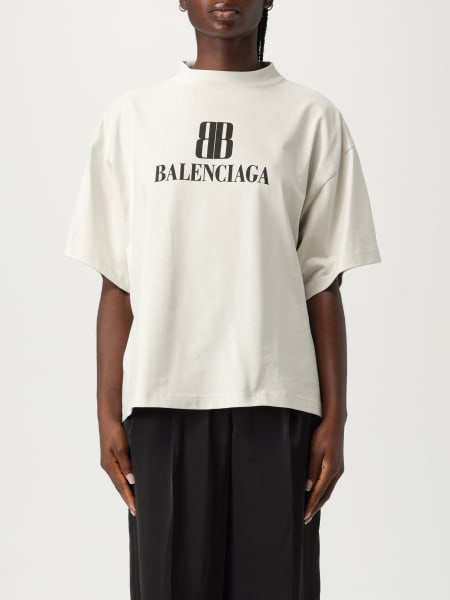 Balenciaga T-shirt for Women SS25 | GIGLIO.COM