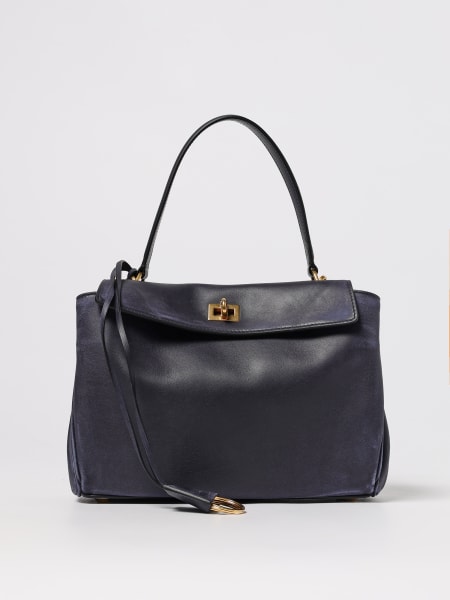 Borsa Rodeo Small Balenciaga in pelle effetto used