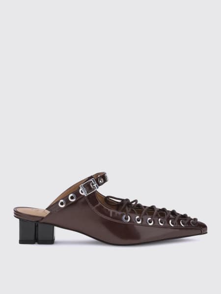 Mules Ganni in Oleatex