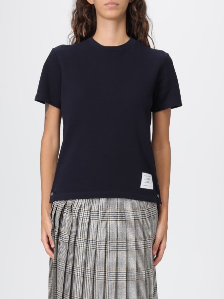 T-shirt basic in cotone Thom Browne