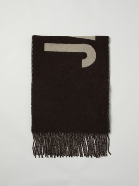 Sciarpa Jacquemus in lana con logo jacquard