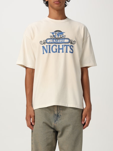 T-shirt Amiri in cotone con slogan
