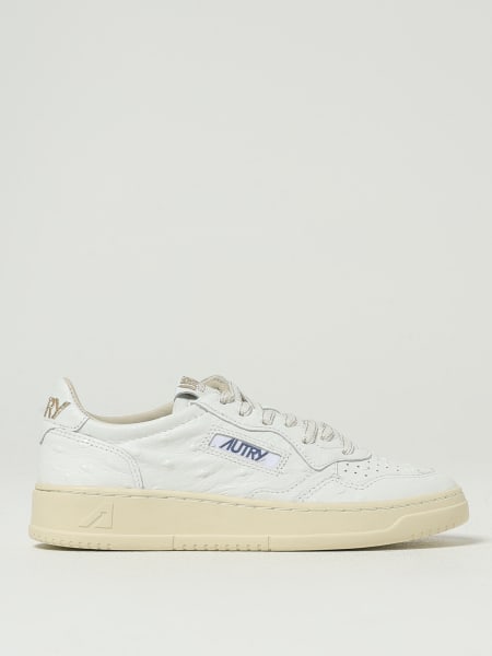 Sneakers Medalist Autry in pelle goffrata