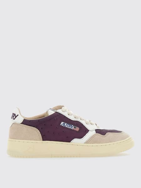 Sneakers Medalist Autry in pelle goffrata