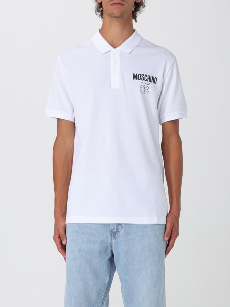 Polo shirt men Moschino Couture
