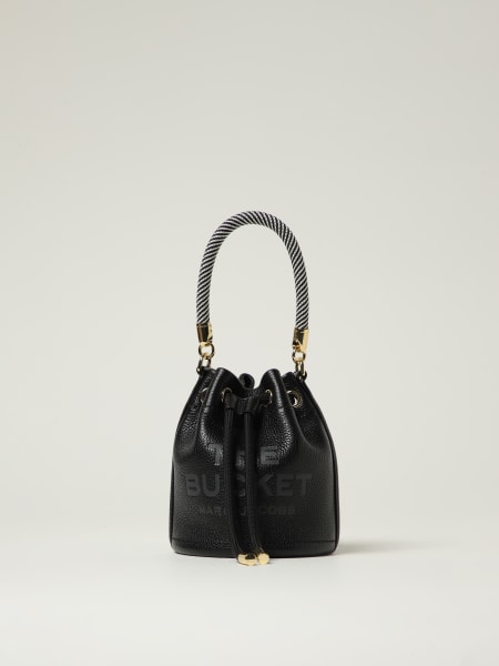 Borsa The Bucket Bag Marc Jacobs in pelle a grana