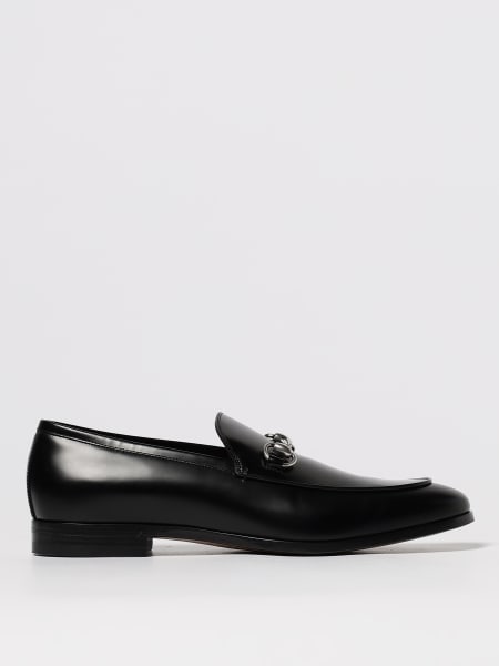 Mocassino Horsebit Gucci in pelle spazzolata