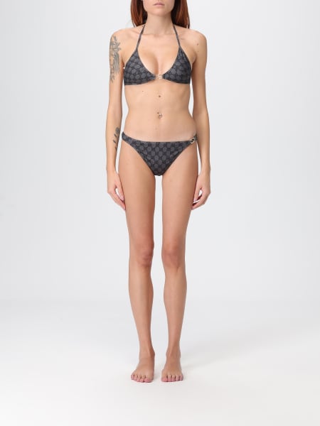 Costume bikini GG Supreme Gucci in jersey