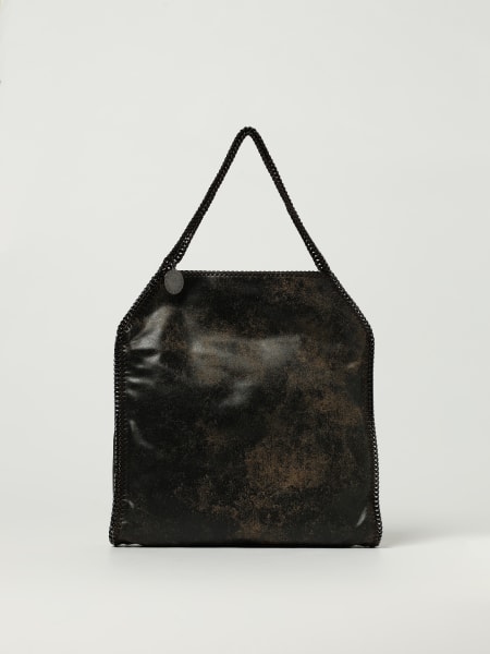 Stella McCartney ミディアムトートバッグ ブラック SS25 10eaf4cf8d2b1fe9edb1c50b231b93
