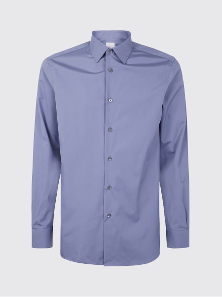 Camicia classica Paul Smith in popeline di cotone